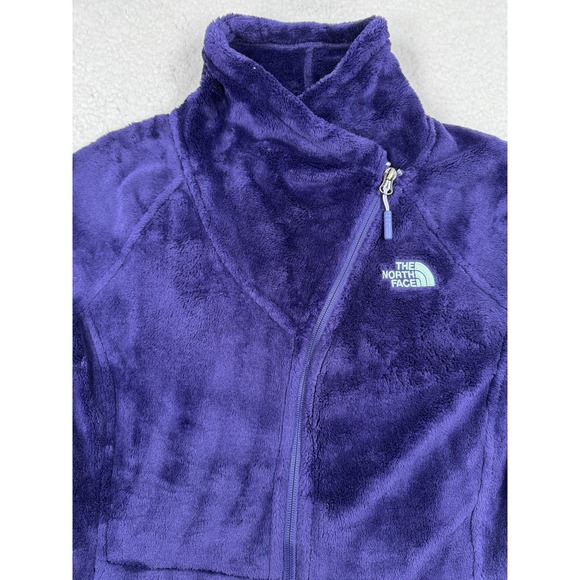 The North Face Jacket Womens Small Purple Osito Fleece Full Zip Plush Pockets - Picture 3 of 6